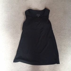 Athleta black built in bra tank top
